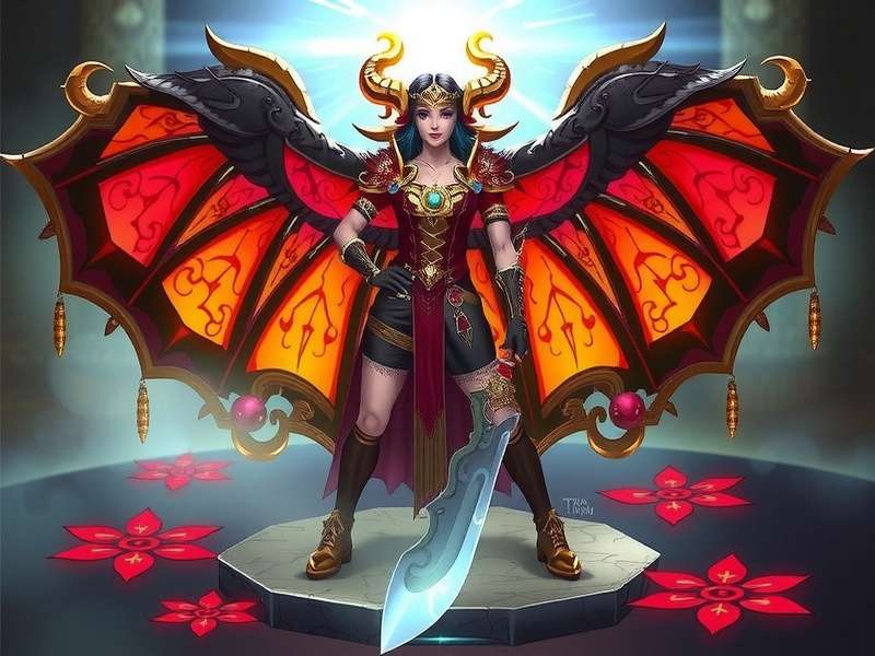 Divine Shrine Explorer character art